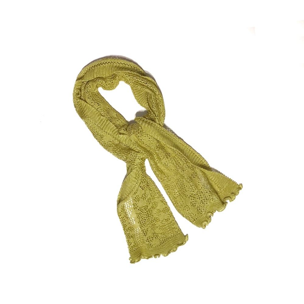 Knit Scarf (Lime Green)
